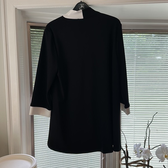 Joseph ribkoff Jacket black & white NWT - Picture 3 of 4